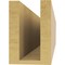 Ekena Millwork 4in. W x 6in. H x 32in. L Burlington Woodgrain TimberThane Rafter Tail, Primed Tan RFTUR04X06X32BURRCPR - alternate 3